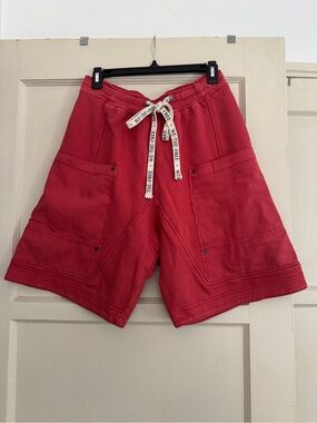 We The Free Jet Set Shorts Red Size S NWOT
